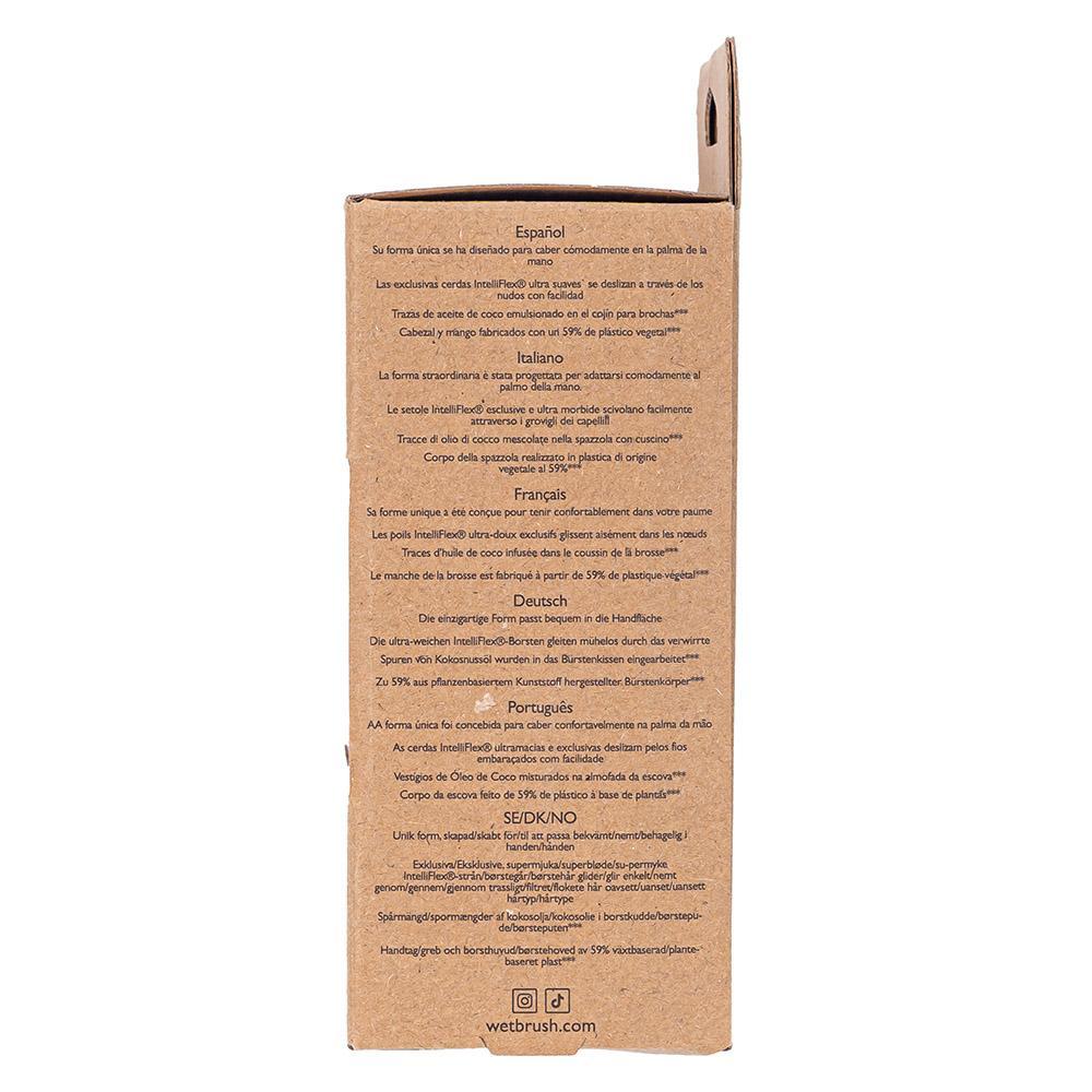 Wetbrush Palm Escova De Cabelo Desembaracadora Laranja Claro - 8