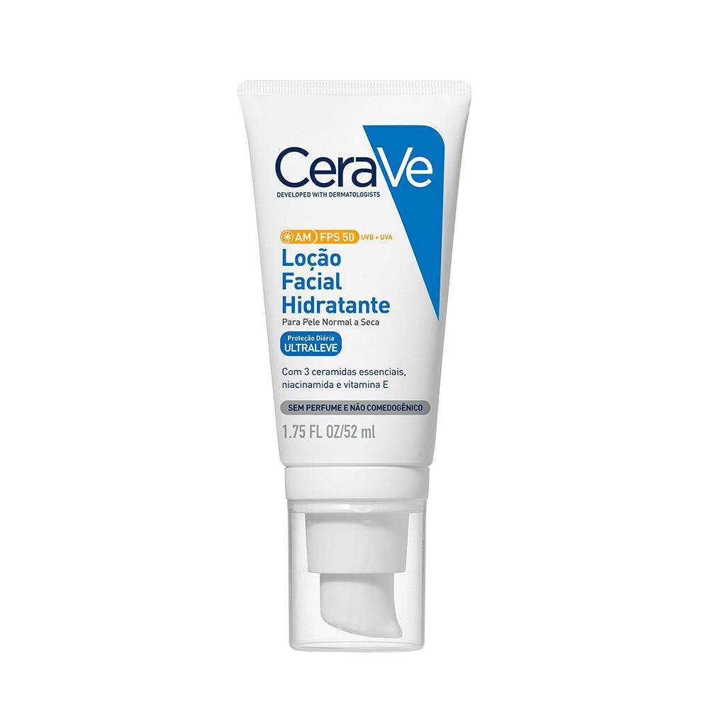 Cerave Com Fator De Proteção Solar  Facial Fps50 52Ml - 1