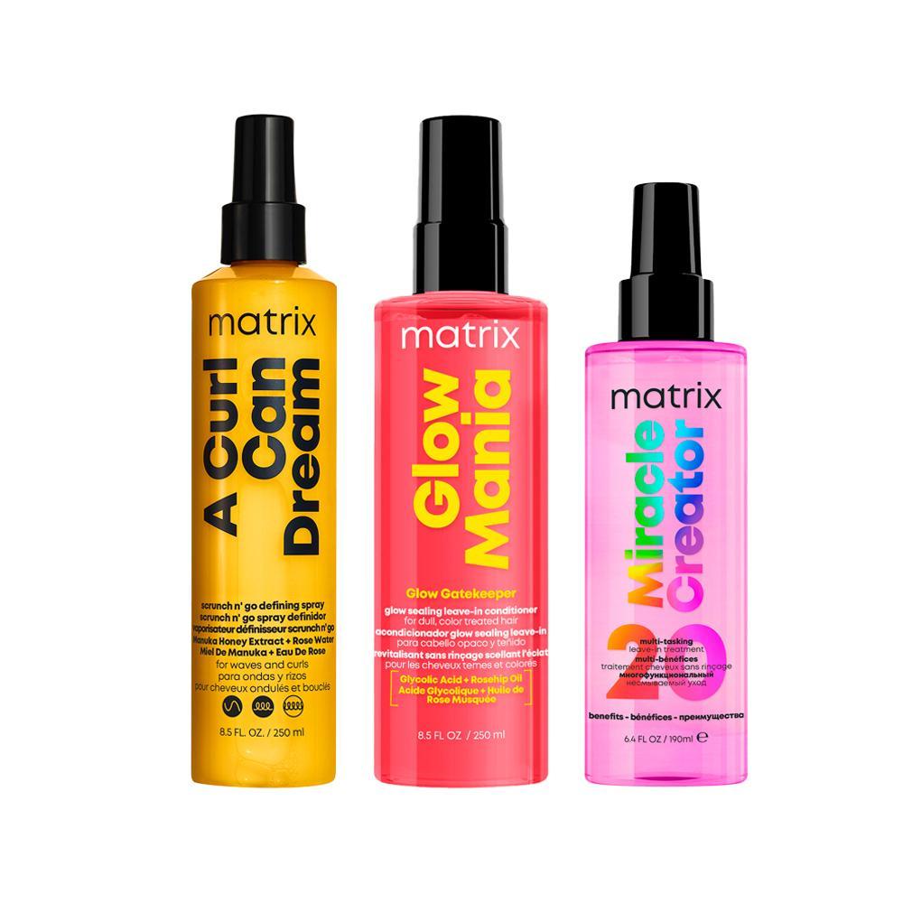Kit Matrix Miracle Creator Leave-In 195ml + 2 Produtos - 1