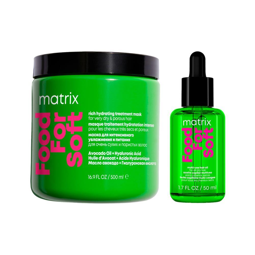 Kit Matrix Food For Soft Óleo 50ml + Máscara 500ml - 1