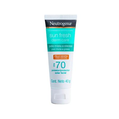 Neutrogena Sun Fresh Protetor Solar Facial Para Pele Oleosa Pele Negra Fps 70 40G
