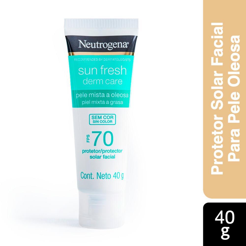 Neutrogena Sun Fresh Protetor Solar Facial Para Pele Oleosa Fps 70 40G - 2