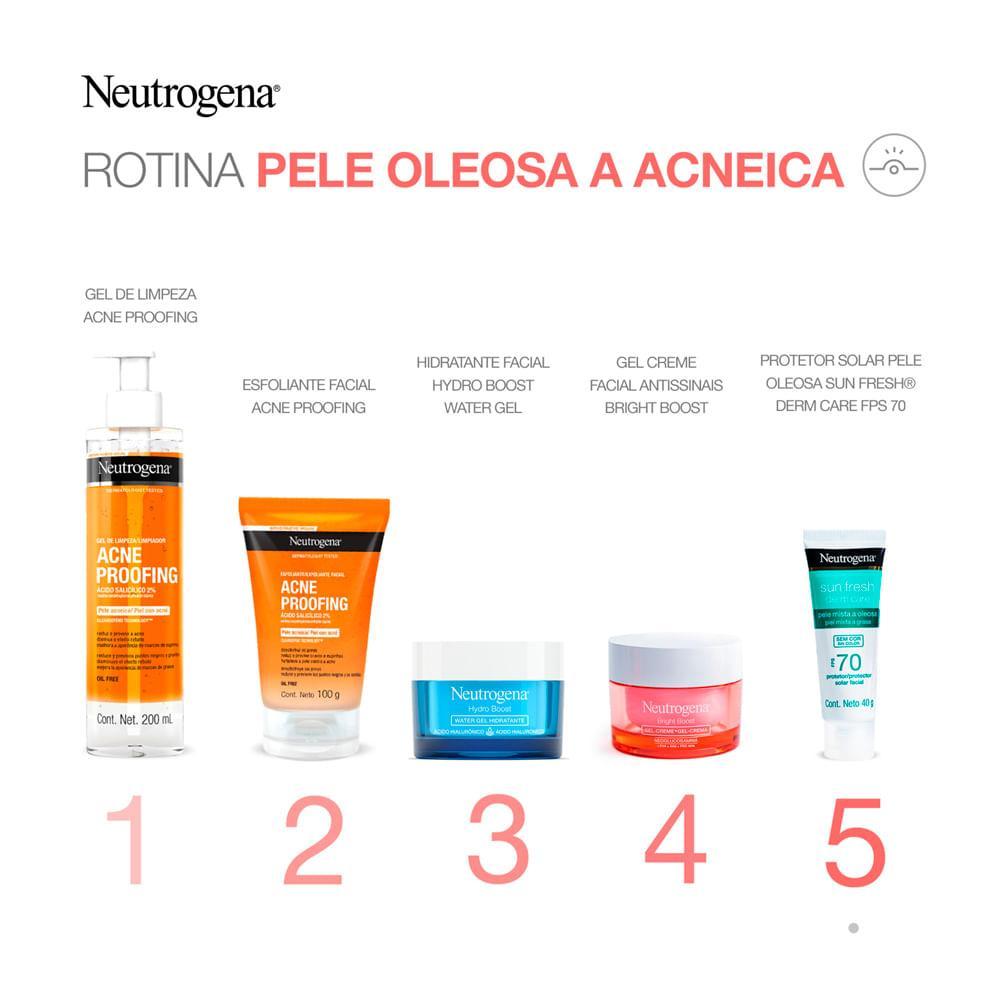 Neutrogena Sun Fresh Protetor Solar Facial Para Pele Oleosa Fps 70 40G - 6