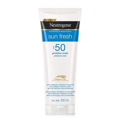 Neutrogena Sun Fresh Protetor Solar Corporal Fps 50 200ml