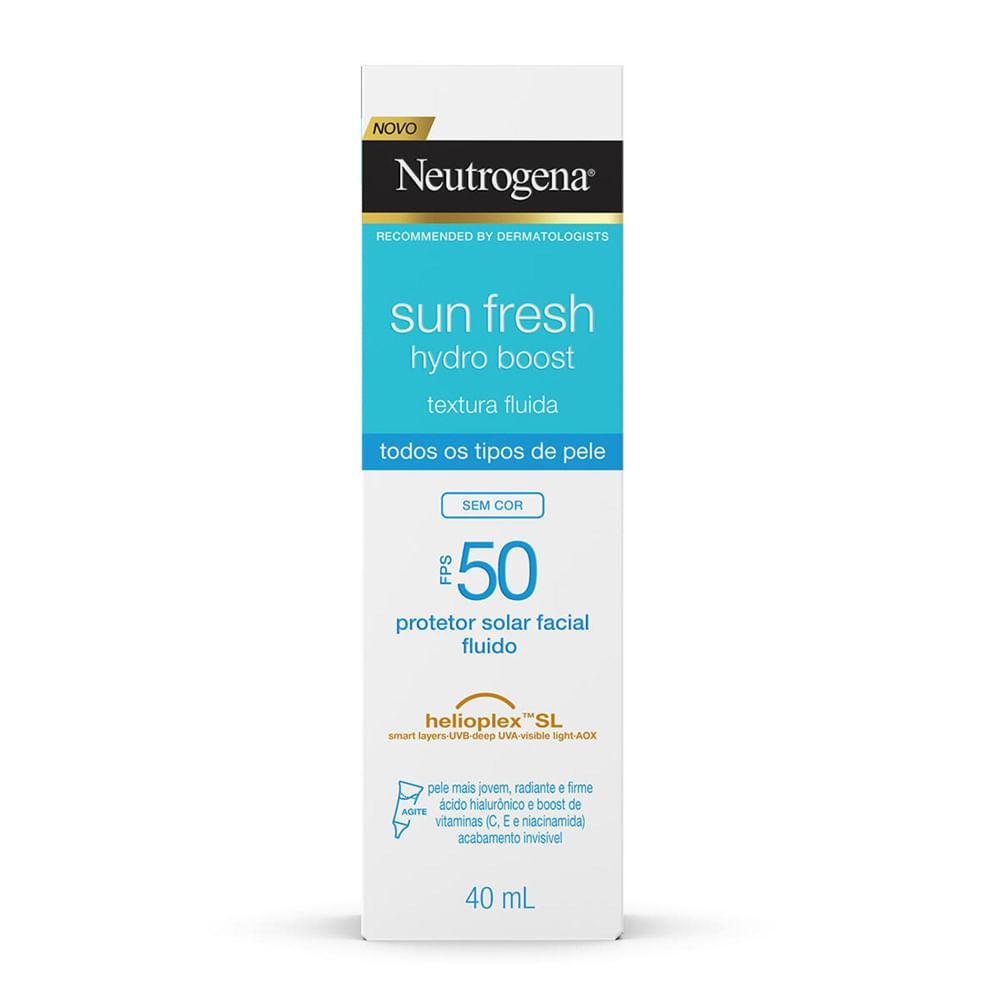 Neutrogena Hydro Boost Sun Fresh Sem Cor Fps 50 40ml - 2