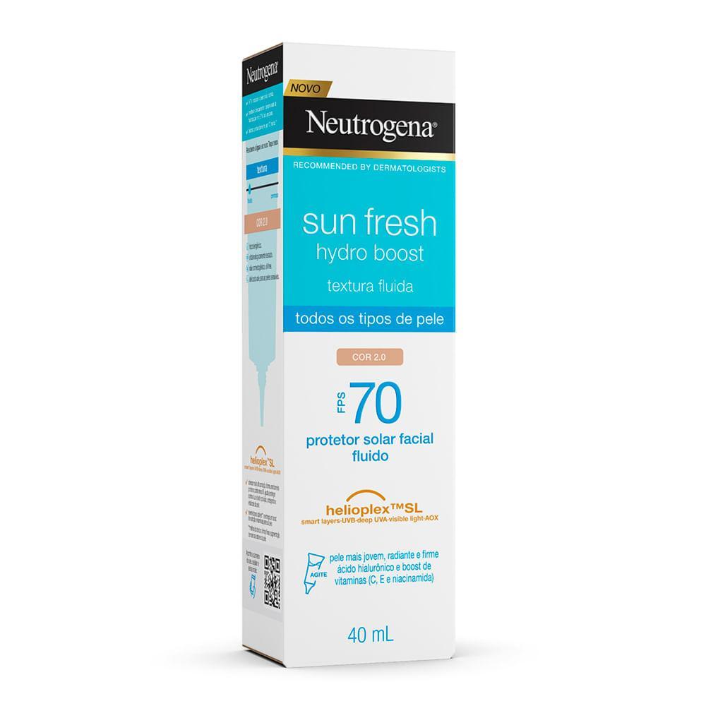 Neutrogena Hydro Boost Sun Fresh Fps 70 Cor 2.0 40ml - 3