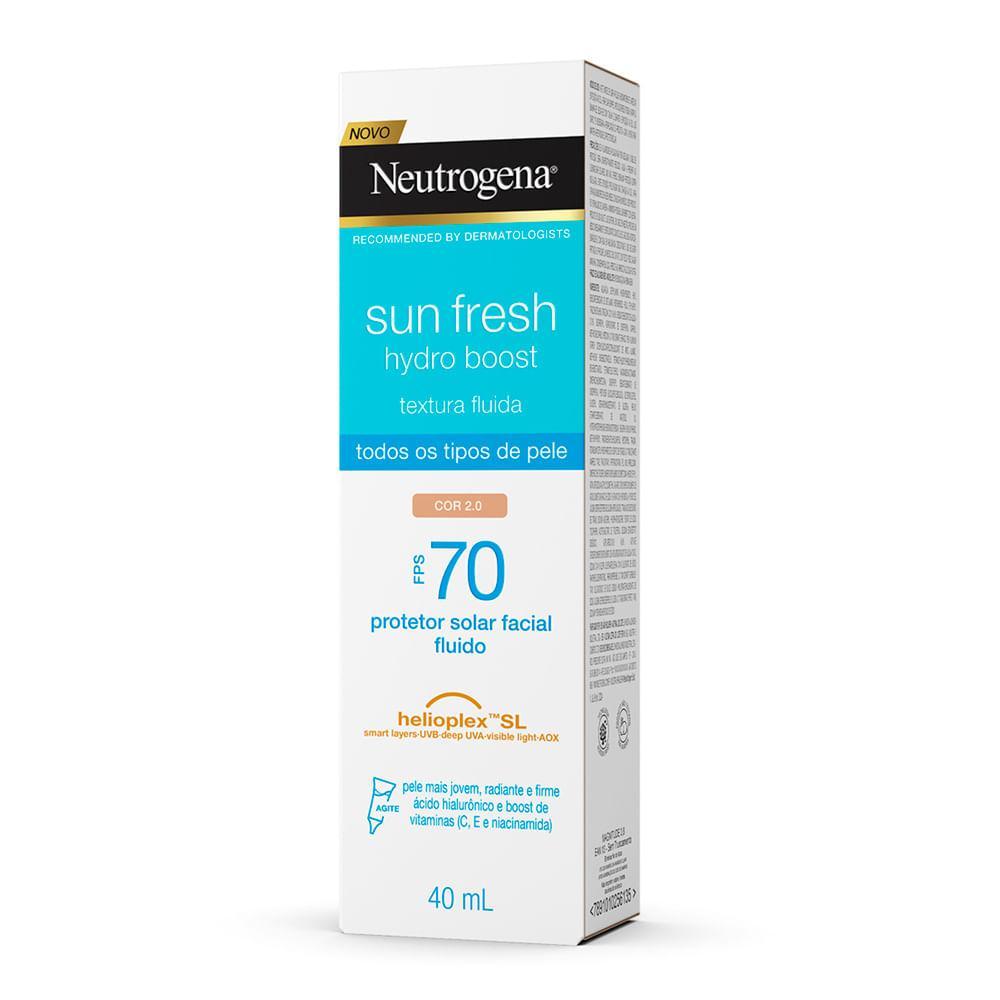Neutrogena Hydro Boost Sun Fresh Fps 70 Cor 2.0 40ml - 5
