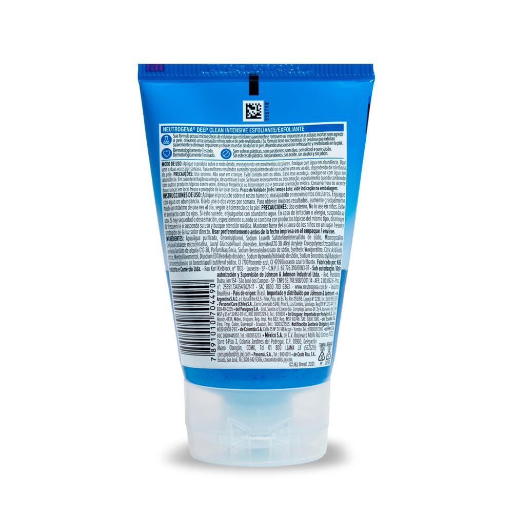 Neutrogena Deep Clean Gel Esfoliante Facial 100g - 2