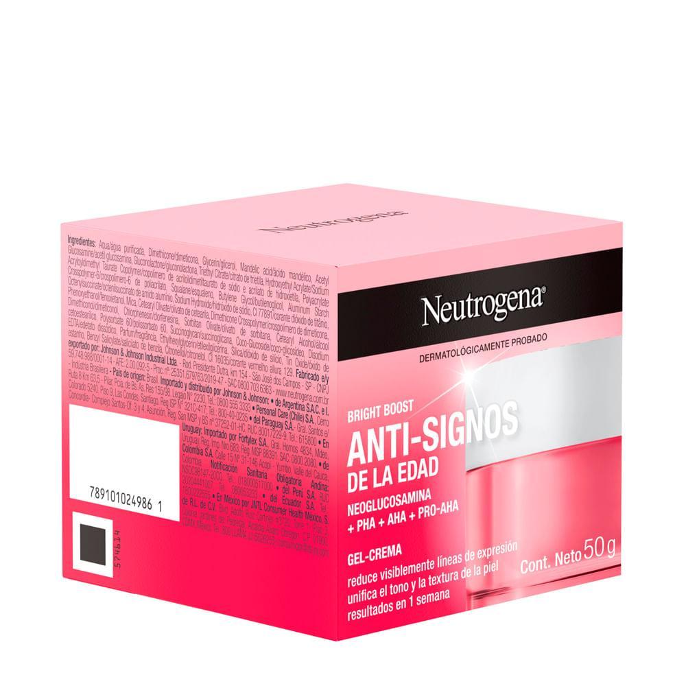 Neutrogena Bright Boost Gel Creme Facial Antissinais 50ml - 4