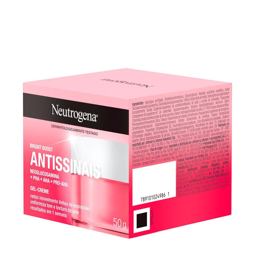 Neutrogena Bright Boost Gel Creme Facial Antissinais 50ml - 6