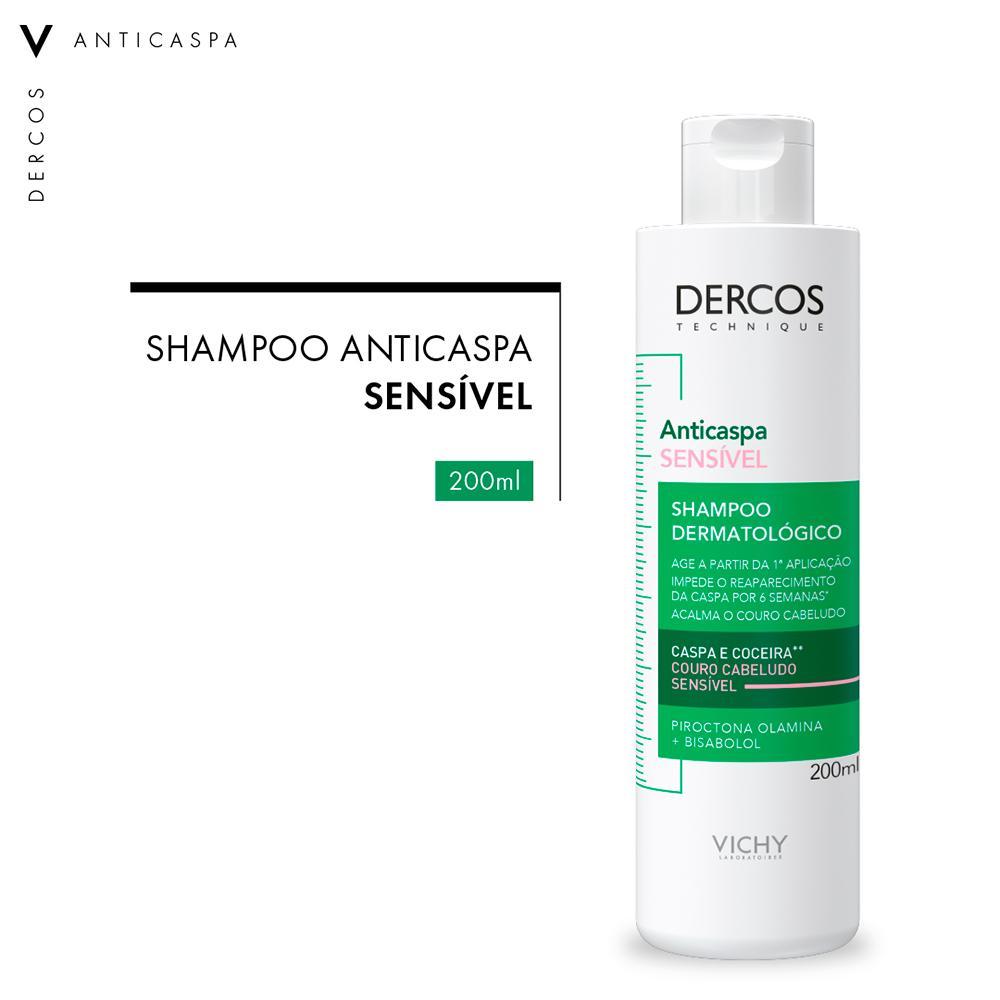 Vichy Dercos Anticaspa Sensível Shampoo 200ml - 2