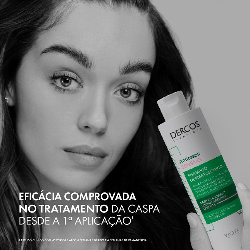 Vichy Dercos Anticaspa Sensível Shampoo 200ml - 5