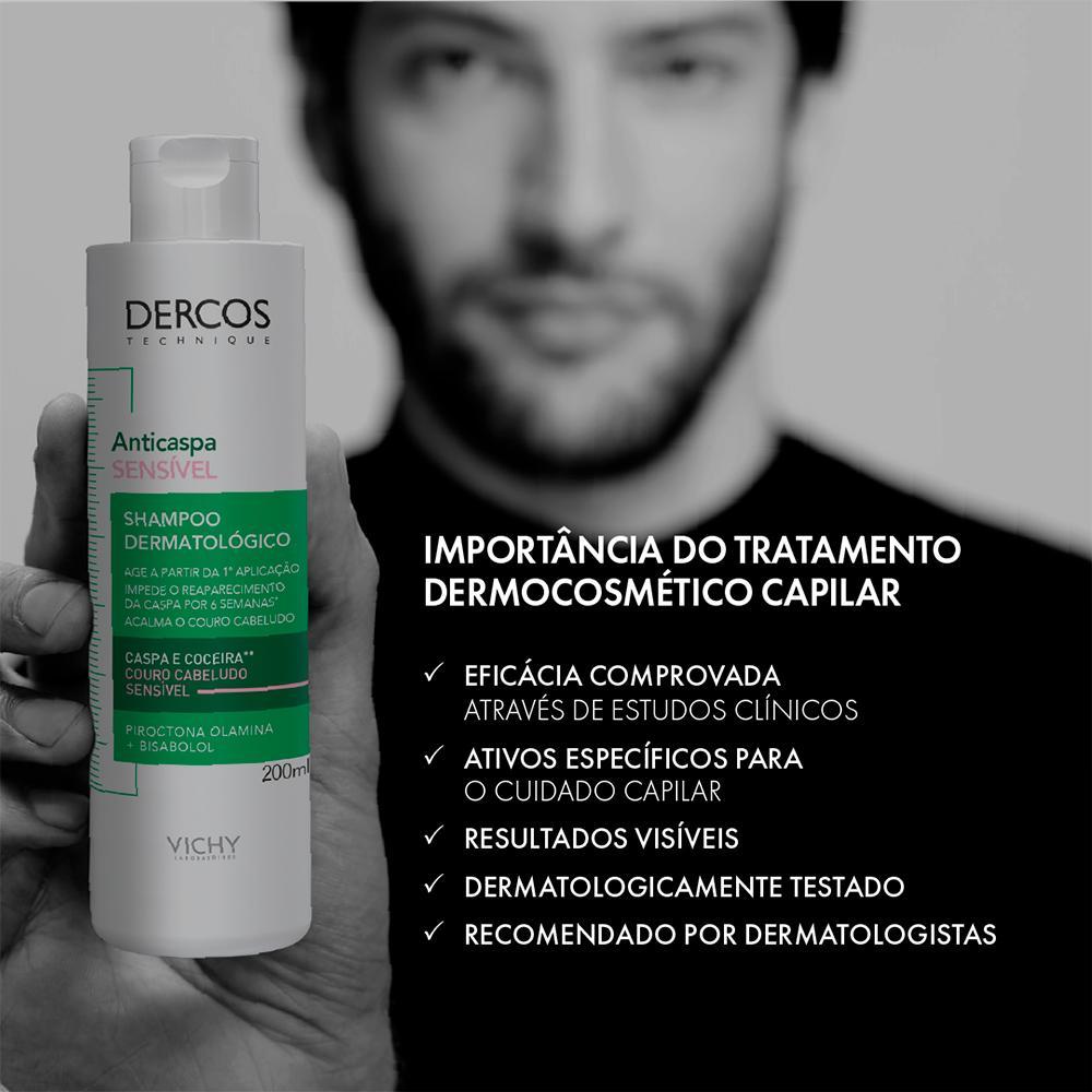 Vichy Dercos Anticaspa Sensível Shampoo 200ml - 10
