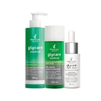 Kit Facial Mantecorp Glycare - Gel e Solução e Sérum Rejuvenescedor 30 ml - 1