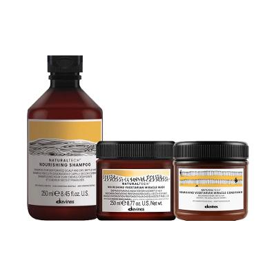 Kit Davines Natural Tech Nourishing-Sh e Cond e Másc Miracle