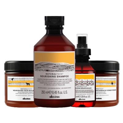 Kit Davines Naturaltech Nourishing-Sh e Cond e Másc e Fluido