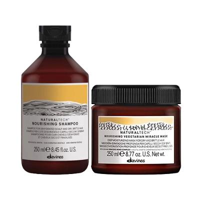 Kit Davines Natural Tech Nourishing - Sh e Másc Miracle