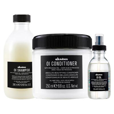 Kit Davines Essential Haircare Oi - Sh e Cond 250ml e Oi Oil