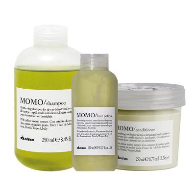 Kit Davines Essential Haircare Momo - Sh e Cond e Leave-In