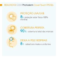 Bioderma Photoderm Cover Touch Protetor Solar FPS 50+ Claro 40g - 4