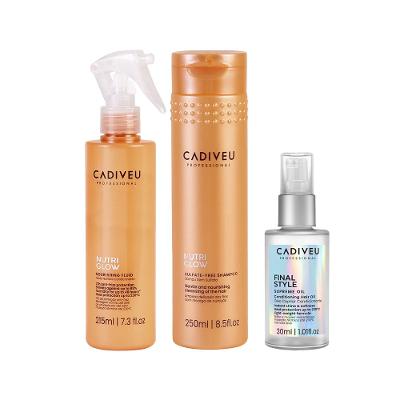 Kit Cadiveu Nutri Glow Shampoo 250ml + 2 Produtos