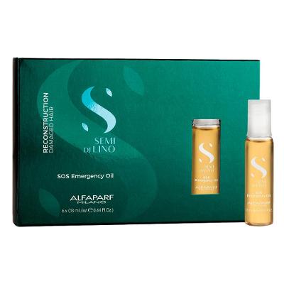 Alfaparf Milano Semi di Lino Reconstruction Sos Oil Ampola 6x13ml
