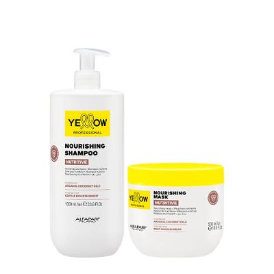 Kit Yellow Professional Nutritive Shampoo 1000ml + Máscara 500ml