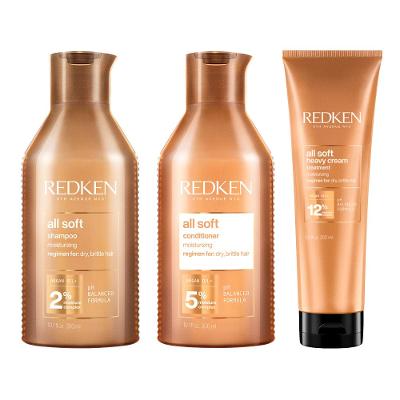Redken All Soft Shampoo, Condicionador e Máscara