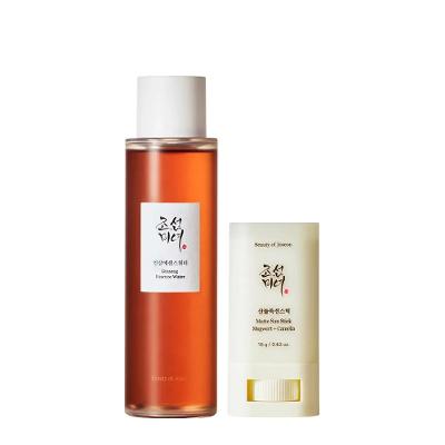 Kit Beauty of Joseon Ginseng Água Micelar 150ml + Camelia Matte Sun FPS50 Protetor Solar Facial 18g