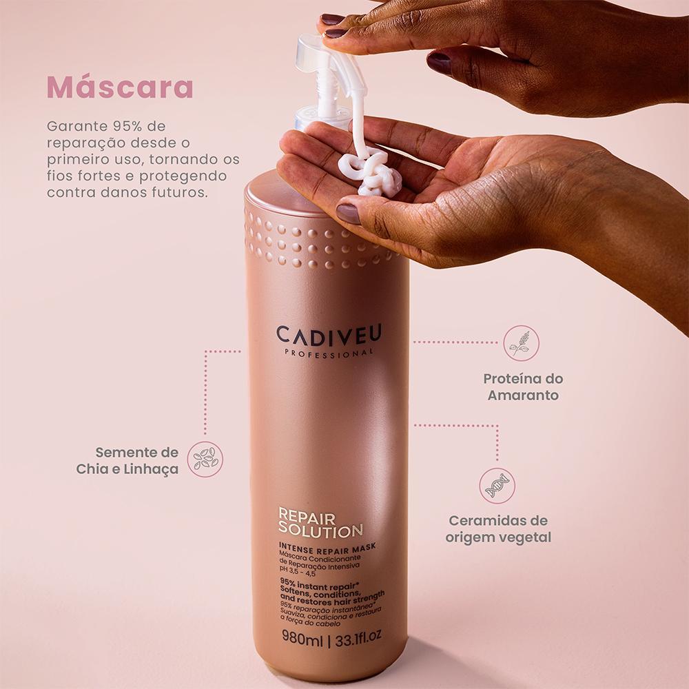 Cadiveu Professional Repair Solution Máscara Reparadora 980ml - 2