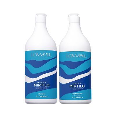 Kit Lowell Extrato de Mirtilo Profissional - Shampoo e Condicionador