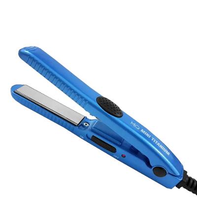 Mq Professional Titanium Mini Prancha De Cabelo Azul Bivolt