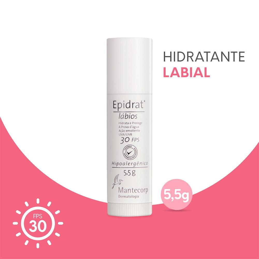 Mantecorp Epidrat Hidratante Labial FPS30 5,5g - 2