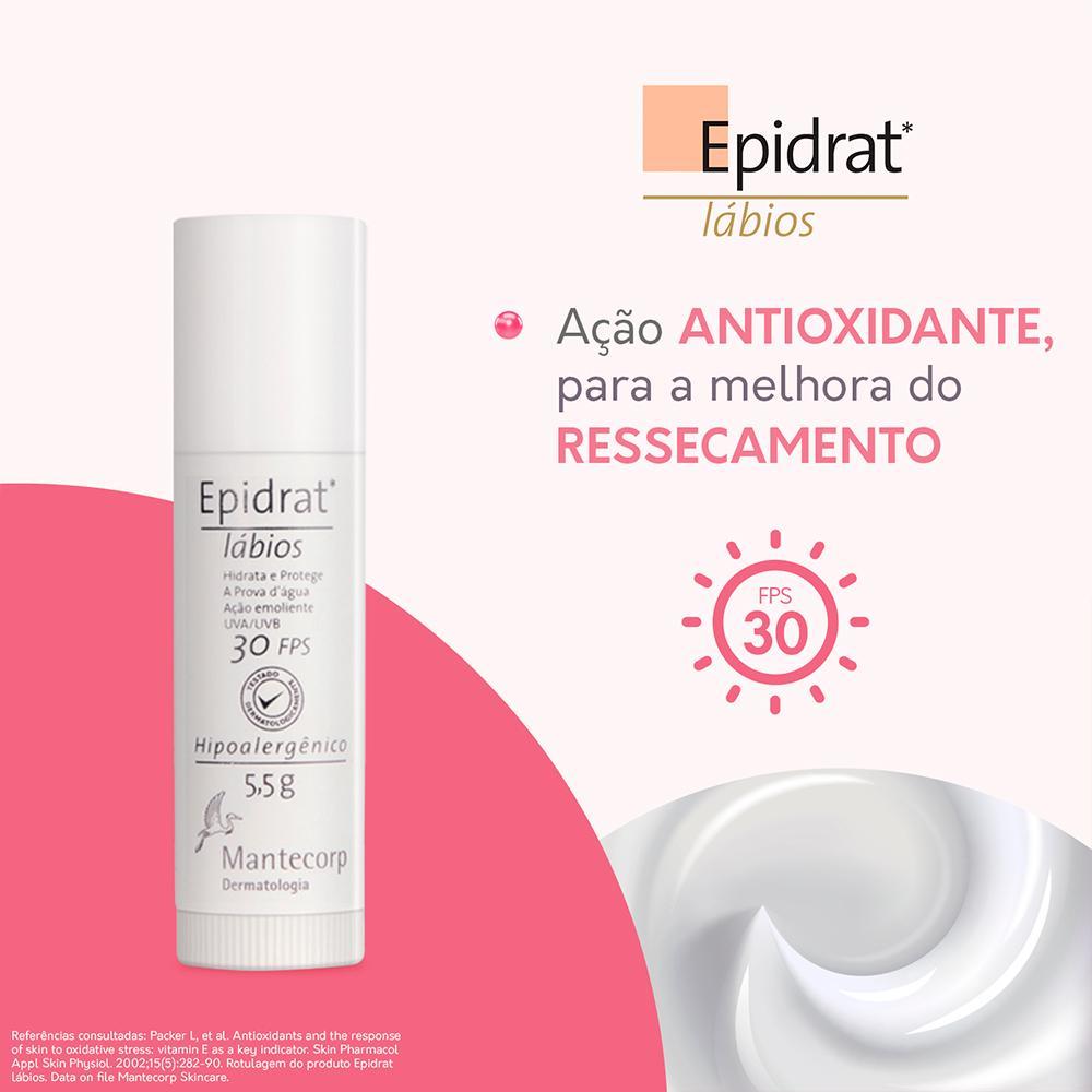 Mantecorp Epidrat Hidratante Labial FPS30 5,5g - 3