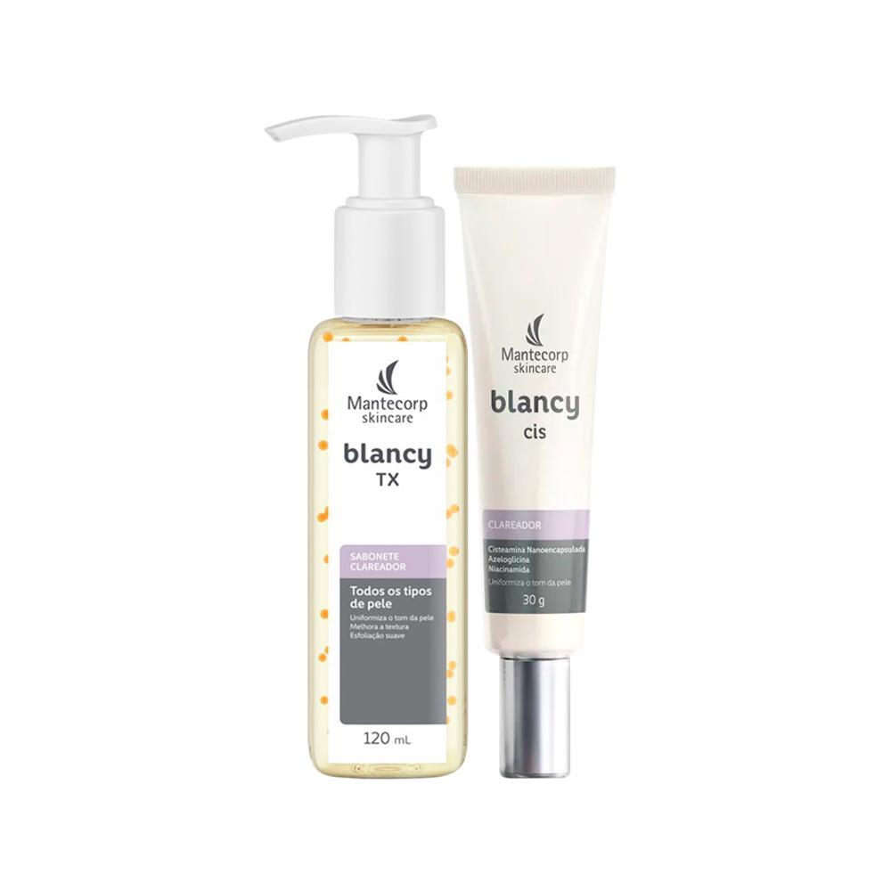 Kit Facial Mantecorp Blancy - Sabonete e Creme Clareador 30g - 1