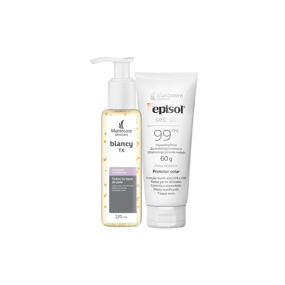 Kit Mantecorp Anti-Manchas Facial - Sabonete Líquido e Protetor Solar FPS99 - 1