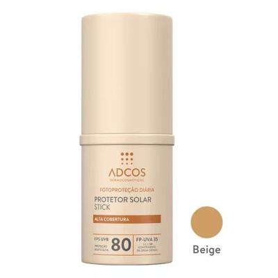 Adcos Protetor Solar Facial Stick FPS 80 Nude 17g