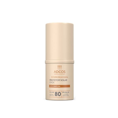 Adcos Protetor Solar Stick FPS 80 Ivory 17g