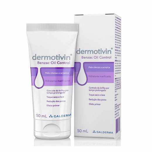 Dermotivin Hidratante Matificante Benzac Oil Control 50ml - 1
