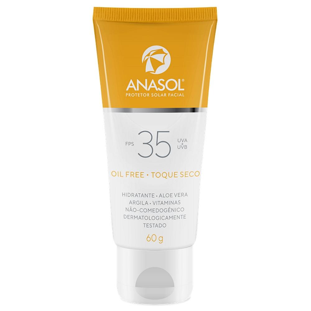 PROTETOR SOLAR FACIAL FPS 35 ANASOL - 60G - 1