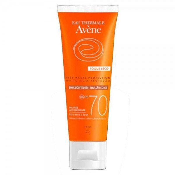 Protetor Solar Facial Avène Emulsão Toque Seco Cor Universal FPS70 - 40g - 3
