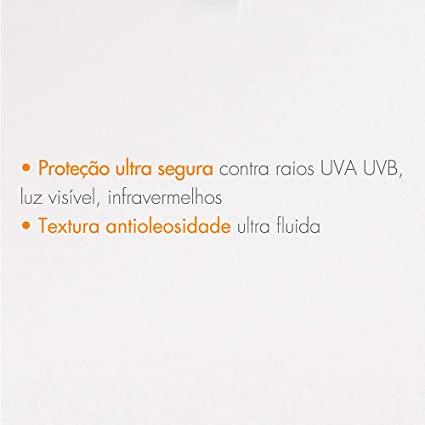 Protetor Solar Facial Avène Emulsão Toque Seco Cor Universal FPS70 - 40g - 6