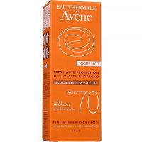 Protetor Solar Facial Avène Emulsão Toque Seco Cor Universal FPS70 - 40g