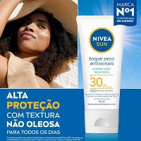 Protetor Solar Facial Nivea Sun Toque Seco Antissinais FPS30 40ml - 3
