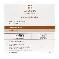 PÓ COMPACTO PROTETOR SOLAR TONALIZANTE ADCOS FPS 50 PEACH COM 11G - 2