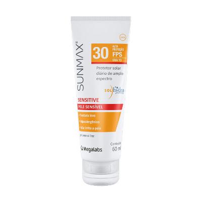 PROTETOR SOLAR SUNMAX SENSITIVE PELE SENSÍVEL FPS30 60ML