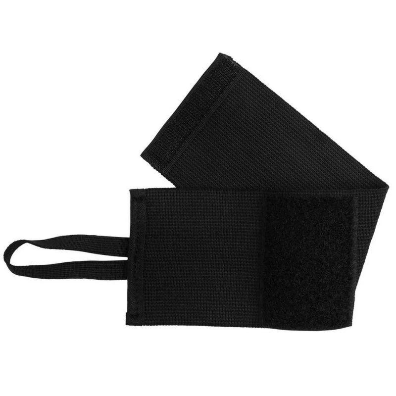 PAR DE MUNHEQUEIRA ELÁSTICA PRETA MERCUR - 3