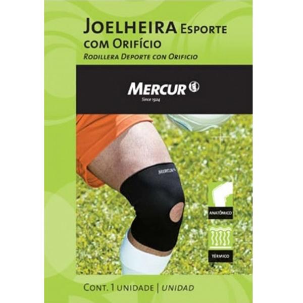 JOELHEIRA NEOPRENE COM ORIFÍCIO MERCUR TAMANHO GG - 1
