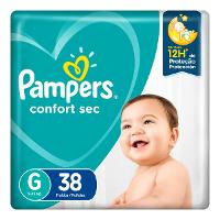 FRALDA PAMPERS CONFORT SEC G 38 UNIDADES - 1