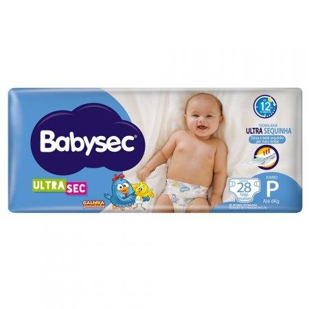 FRALDA BABYSEC GALINHA PINTADINHA ULTRASEC P - 28 Uni - 2